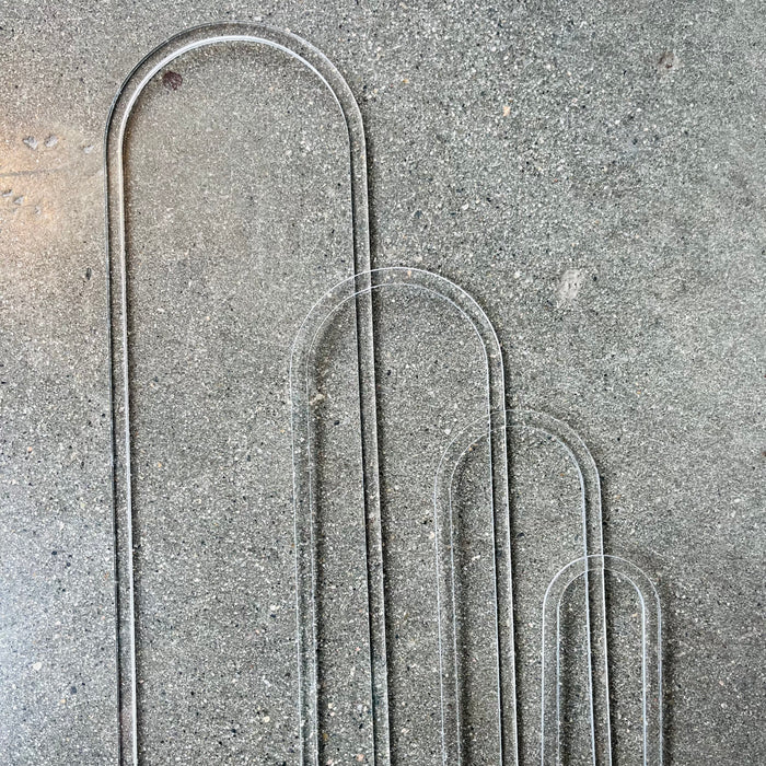 Acrylic Arch Trellis
