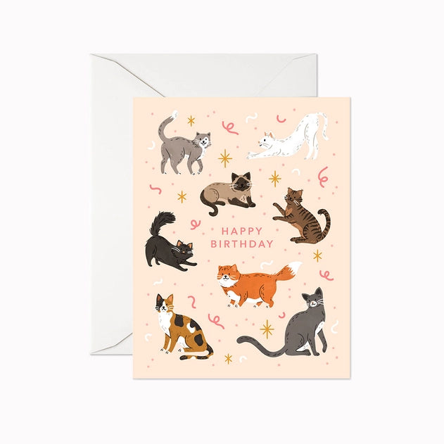 Cat Birthday | Greeting Card