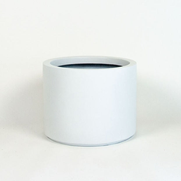White Carver Planter