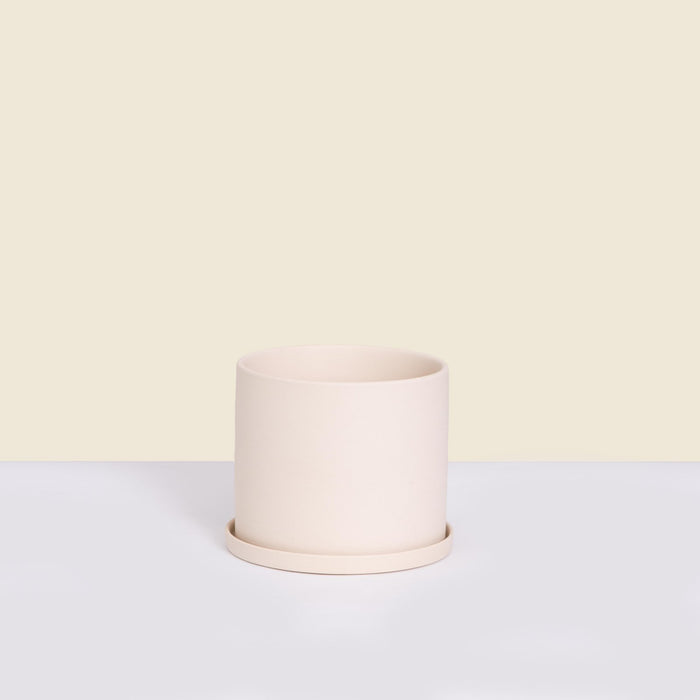 Beige Matte Cylinder