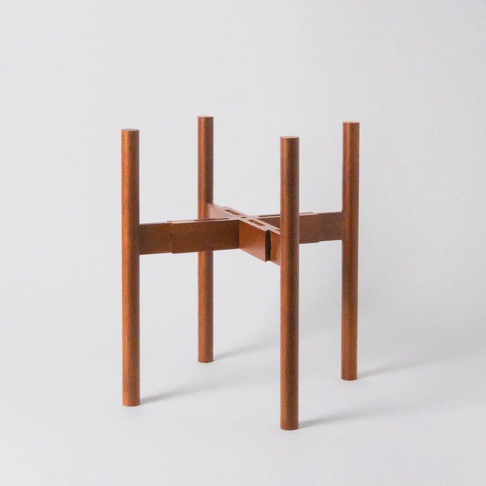 Adjustable Bamboo Plant Stand (Medium Stain)