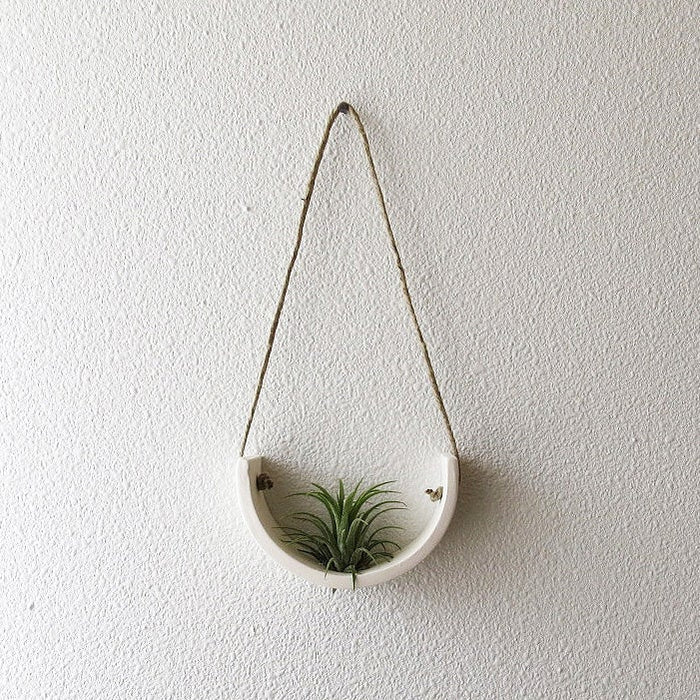 White Matte Air Plant Cradle