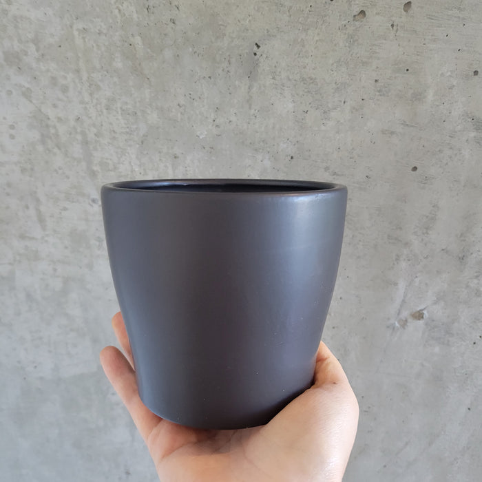 Black Taper Planter