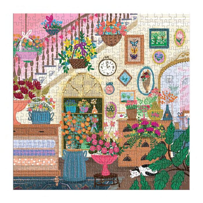 Flower Shop 500 Piece Puzzle
