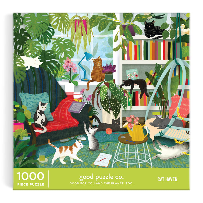 Cat Haven 1000 Piece Puzzle