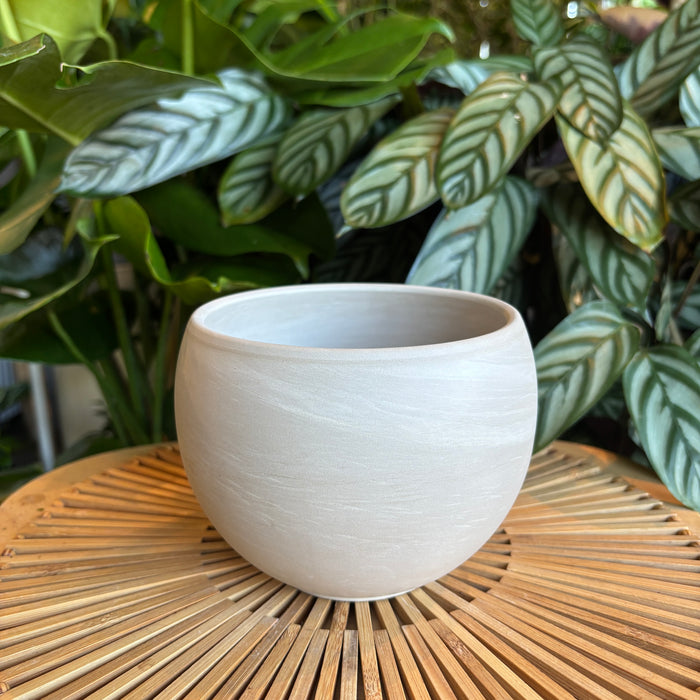 Marble Terracotta Sphere Planter