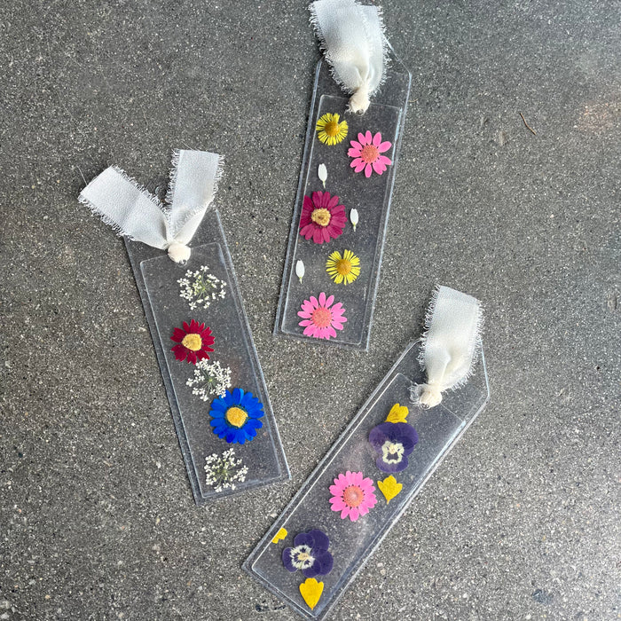 Pressed Flower Bookmarks