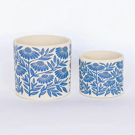 Indigo Terracotta Planter