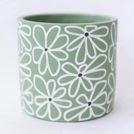 Meadow Cement Planter