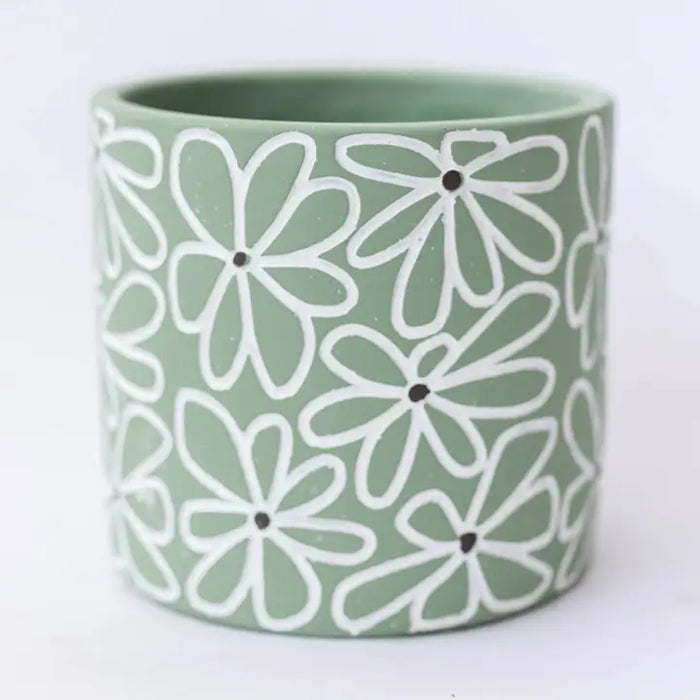 Meadow Cement Planter