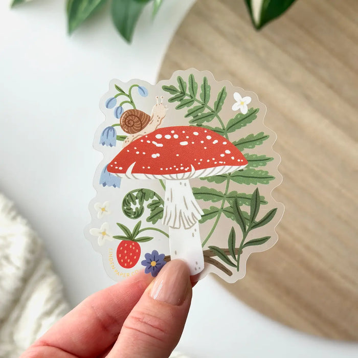 Mushroom Woods Sticker