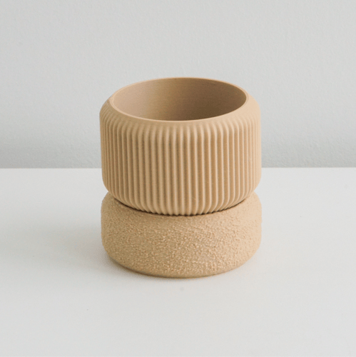 Tan Cedar Planter