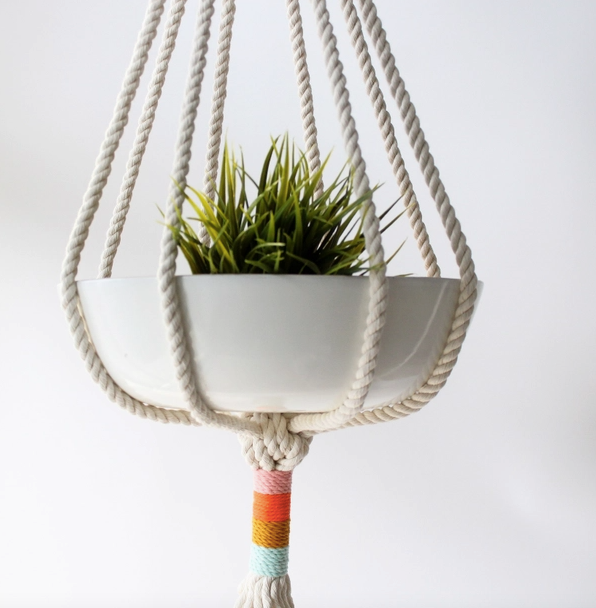 Loop Macrame Plant Hanger