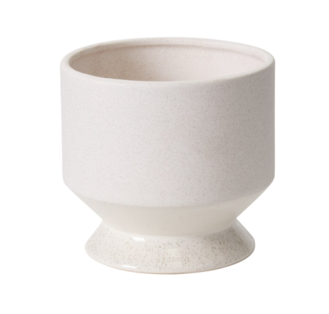 Speckled White Pasadena Planter