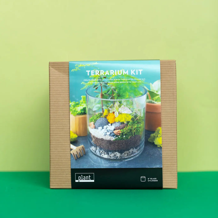 Terrarium Kit: Large Cylinder