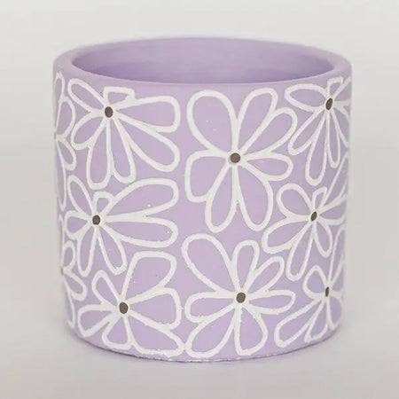 Viola Cement Planter