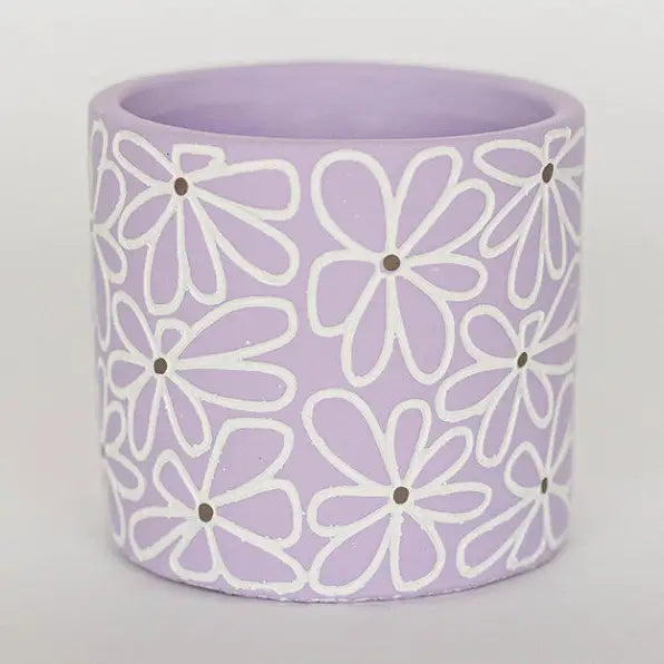 Viola Cement Planter