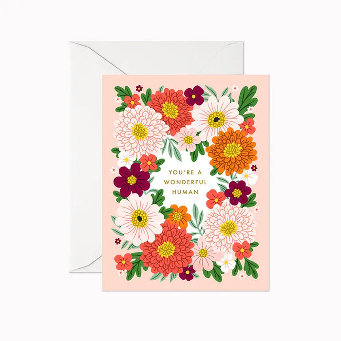 You're A Wonderful Human | Greeting Card