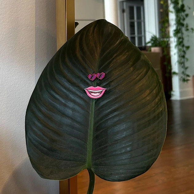 Lips Plant Magnet 3-Pack