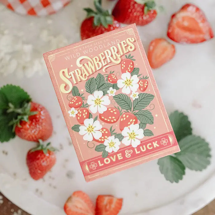 Wild Strawberries (Love & Luck) - Floriography Seed Packet