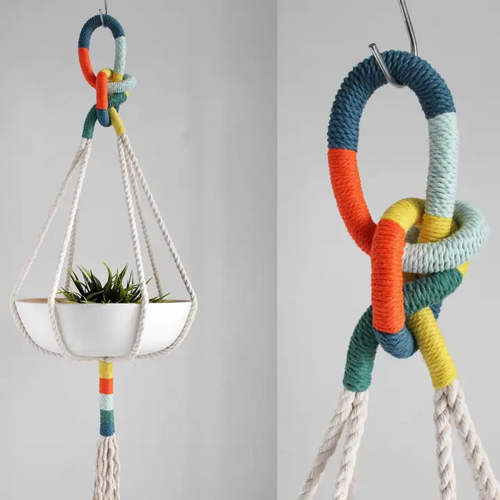 Multicolour Cotton Plant Hanger