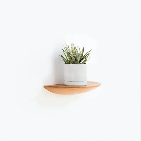 Wall Mounted Beech Floating Shelf