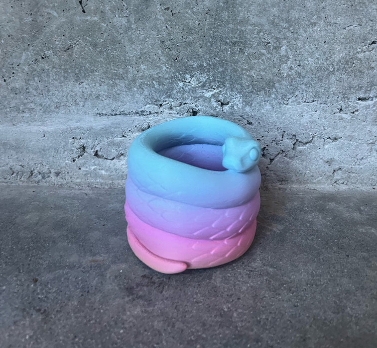 Rainbow Serpentine Planter