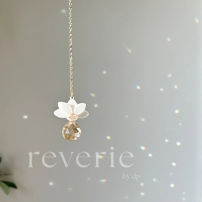 Crystal Car Charm Suncatcher - Flower
