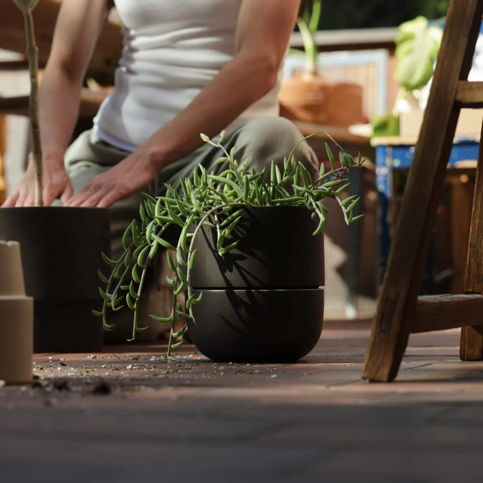 Fable Granite Grey Planter