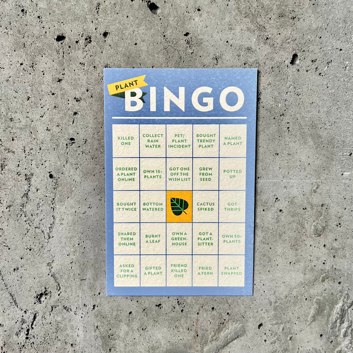 Plant Bingo Postcard