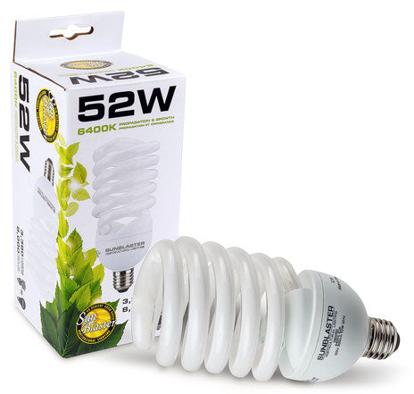 sunblaster grow light bulb 52W Grow Light Bulb – VI Plant Shop